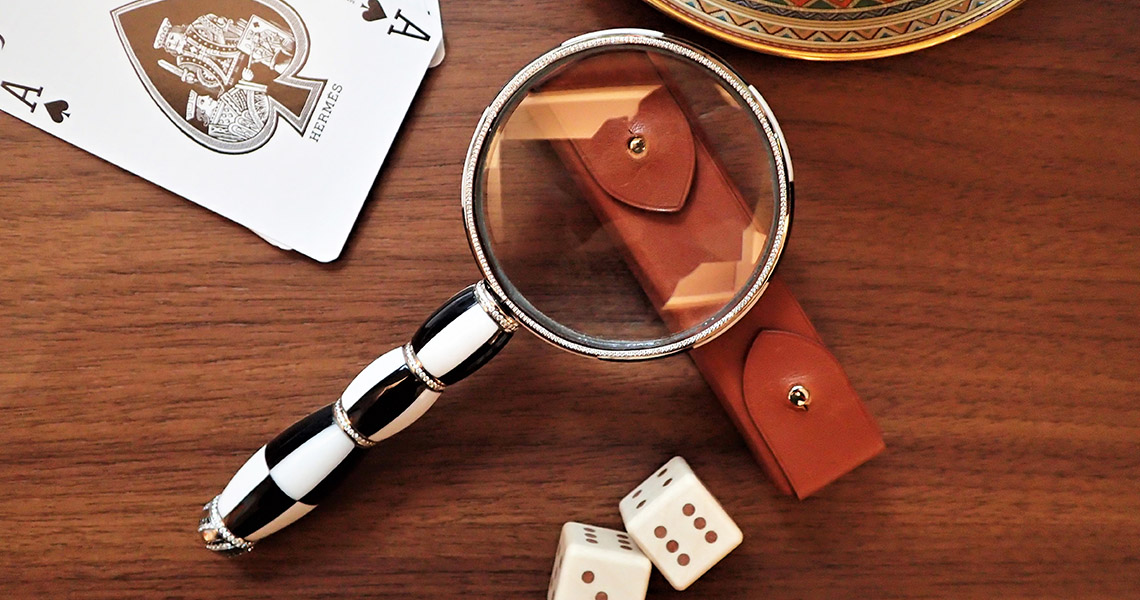 Diamond & Onyx & Ruby Magnifier 放大鏡 | 賀澤高級訂製珠寶 Diamond & Onyx & Ruby Magnifier 放大鏡 | 賀澤高級訂製珠寶